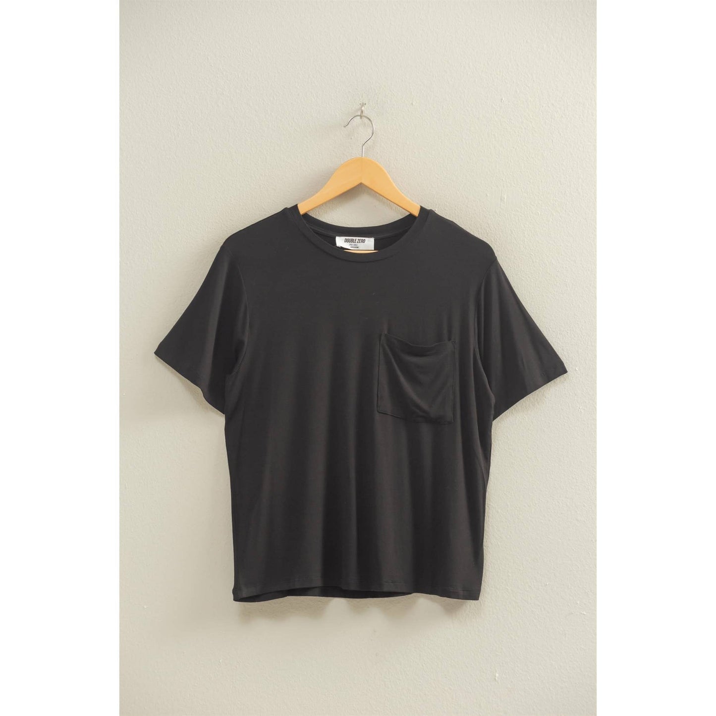 Crew Neck Short Sleeve Top