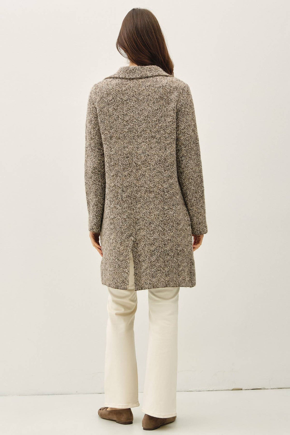Boucle Knit Coatigan
