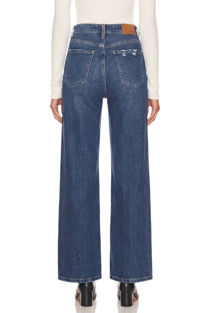 Hybrid Style Ultra High Rise Relaxed Flare Jeans