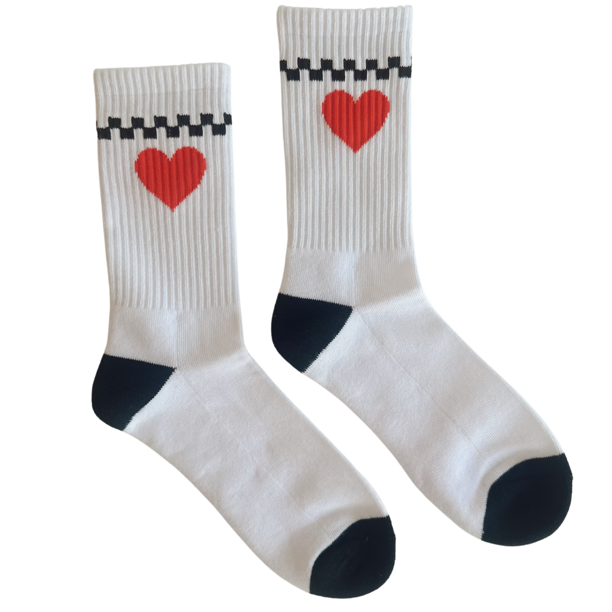 Heart Crew Socks
