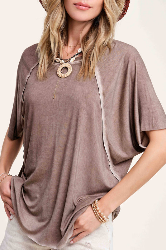 Batwing Short Sleeve Top
