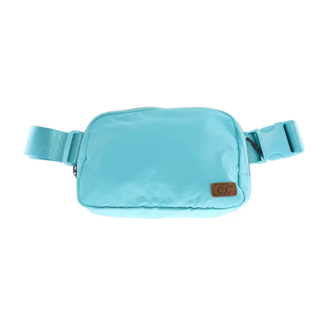 Aqua Blue Belt Bag