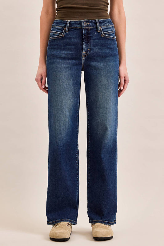 Classic Straight Leg Denim Jeans