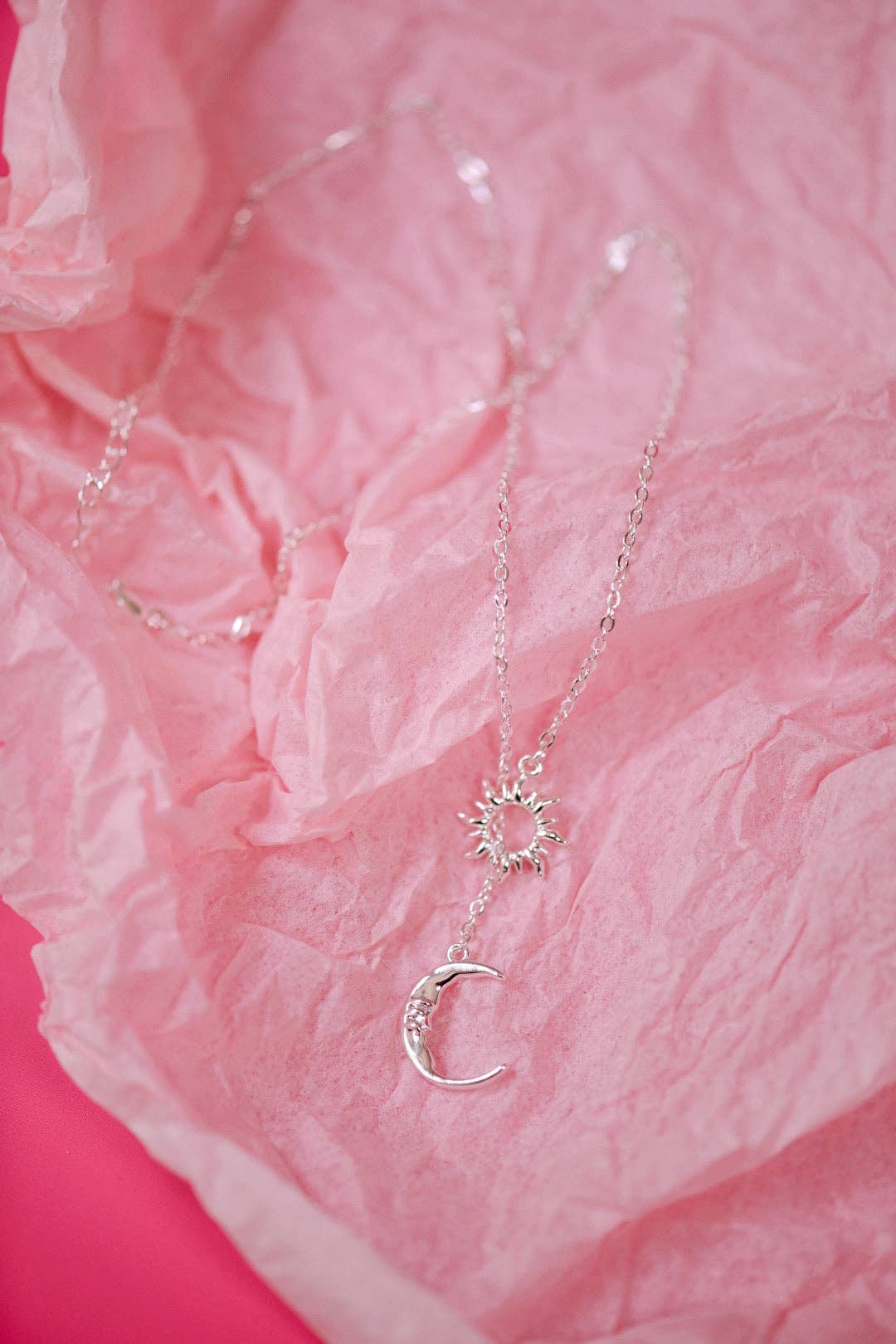 Luna Adjustable Necklace (Gold + Silver)