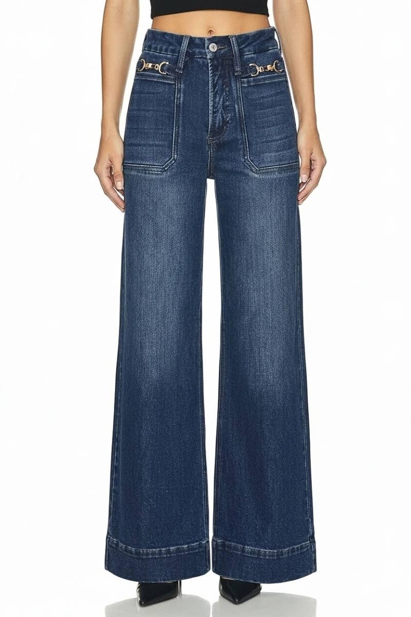 High Rise Tummy Control Denim