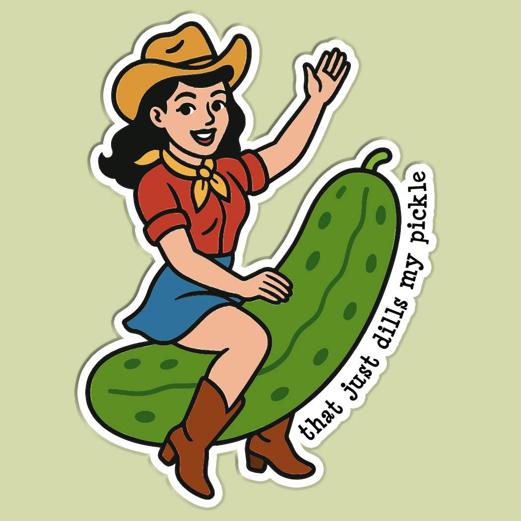 Cowgirl Sticker Decal
