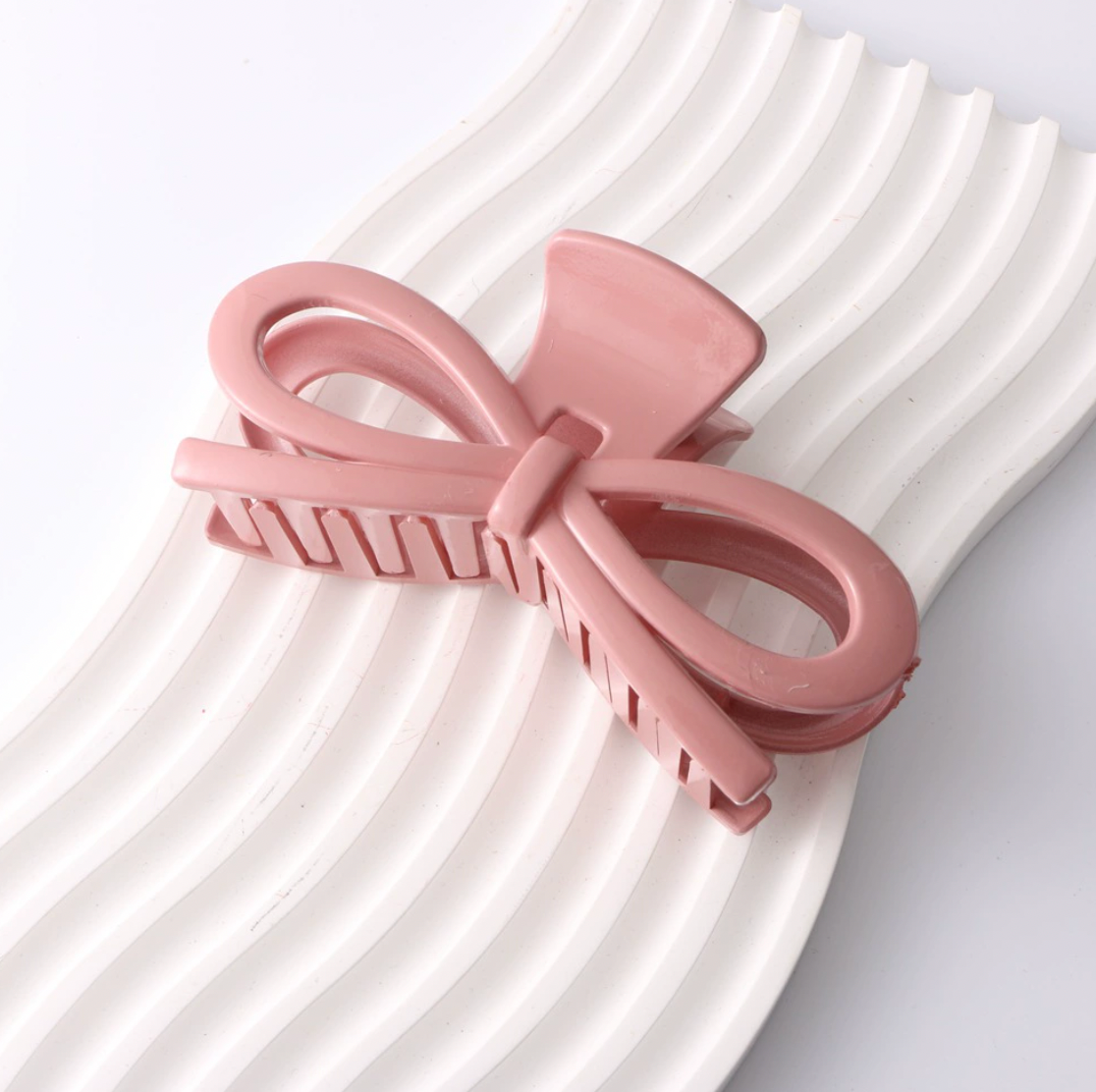 Jumbo Bow Claw Clip