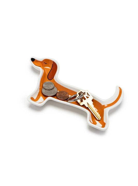 Dachsund Ceramic Trinket Tray