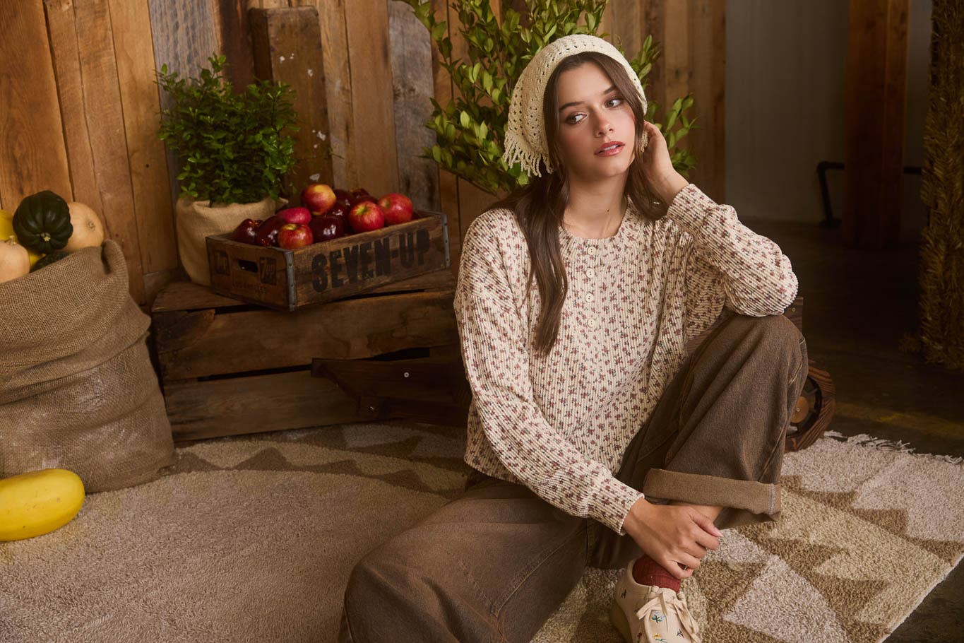 Floral Long Sleeve Top