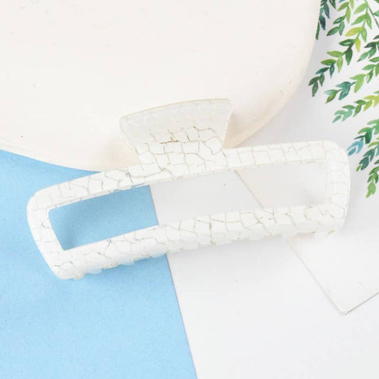 Jumbo Open Rectangle Hair Claw Clips
