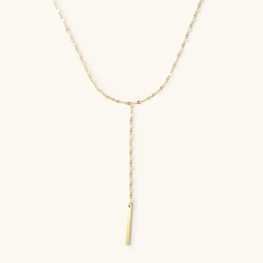 Gold Shimmer Lariat