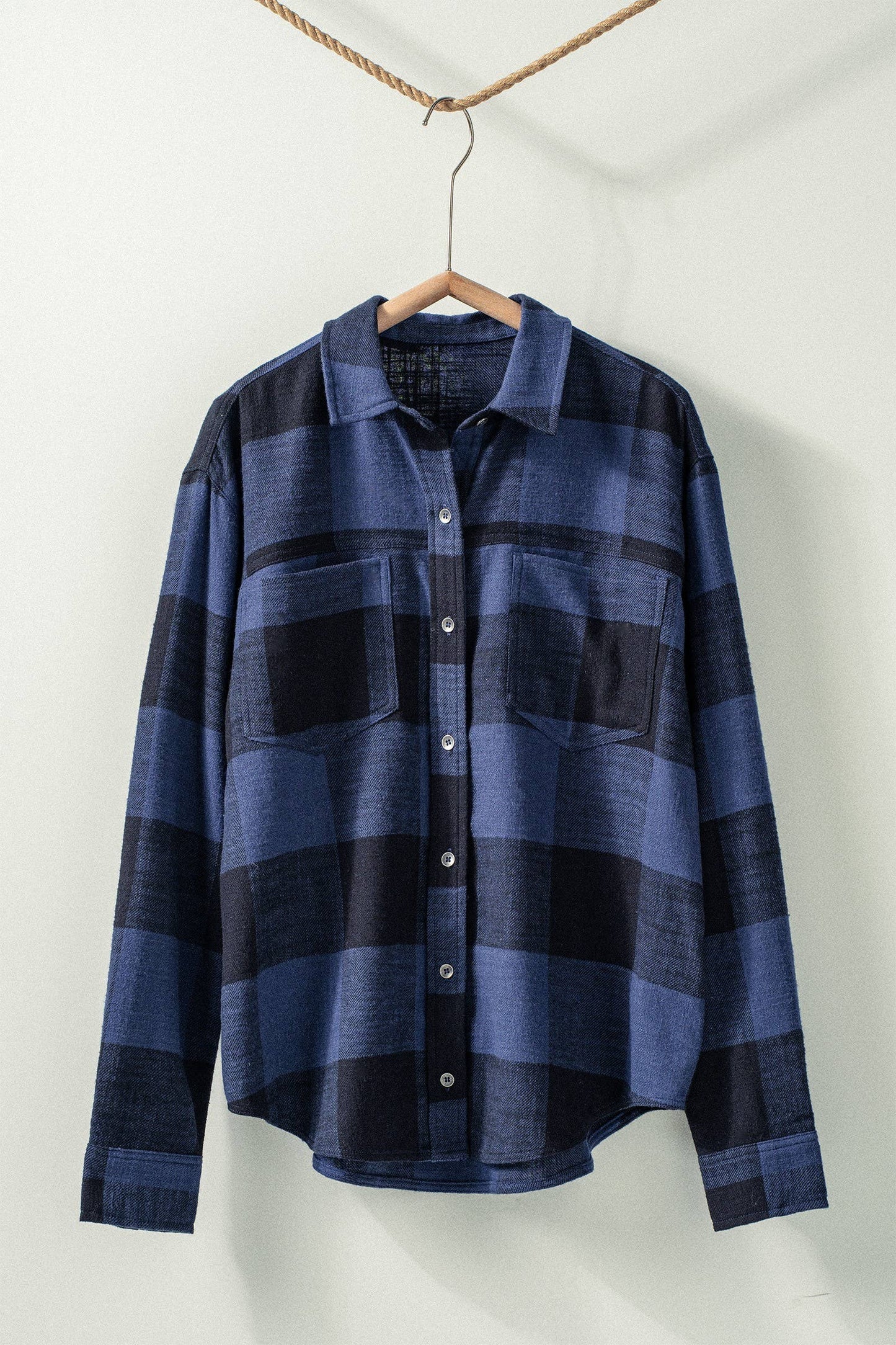 Relaxed Flannel Button-Down