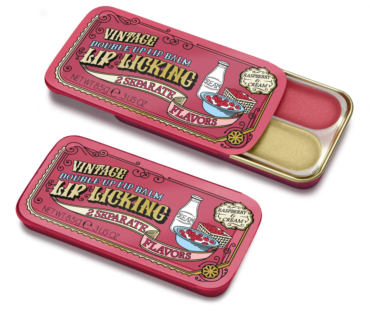 Vintage Lip Licking Double Up Lip Balm