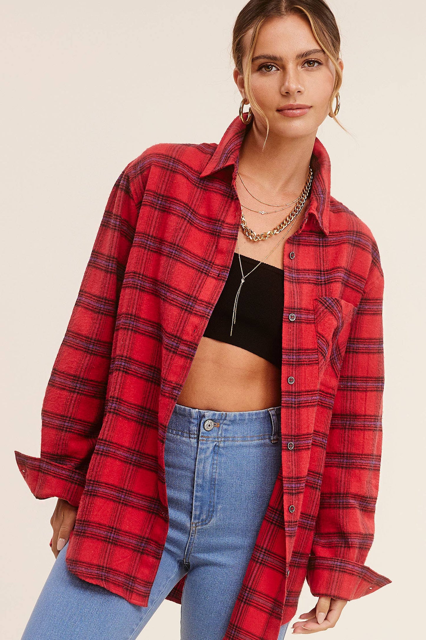 Loose Fit Flannel