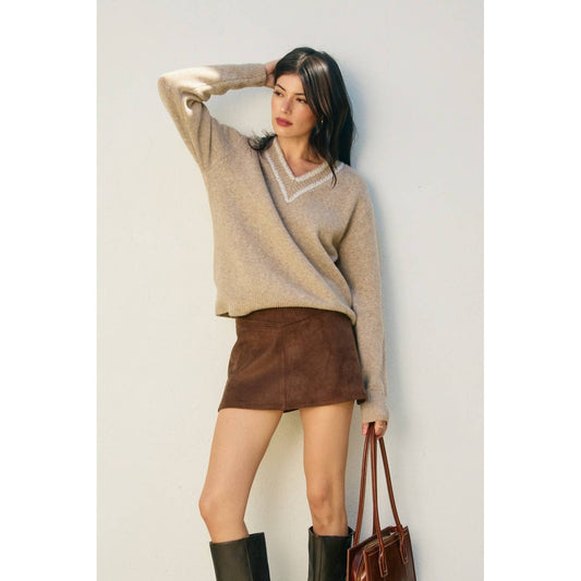 Dune Reverie Suede Mini Skirt