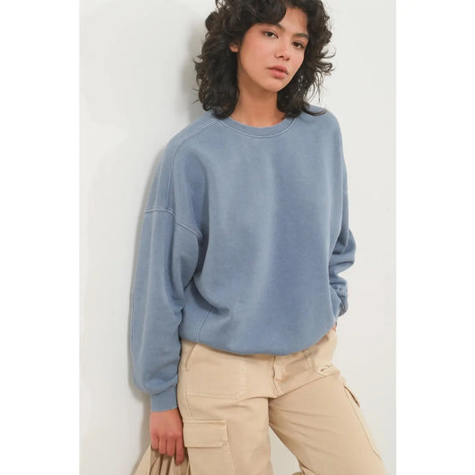 Crewneck Long Sleeve Sweatshirt