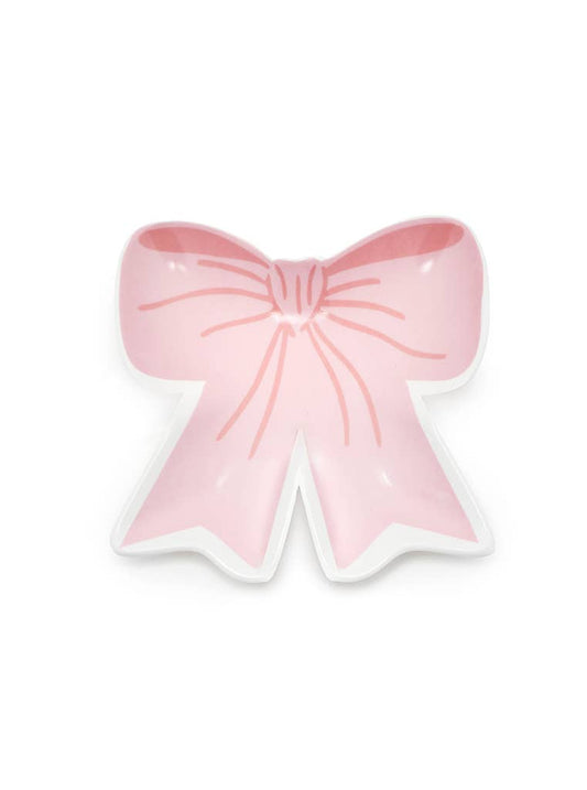 Pink Bow Trinket Tray