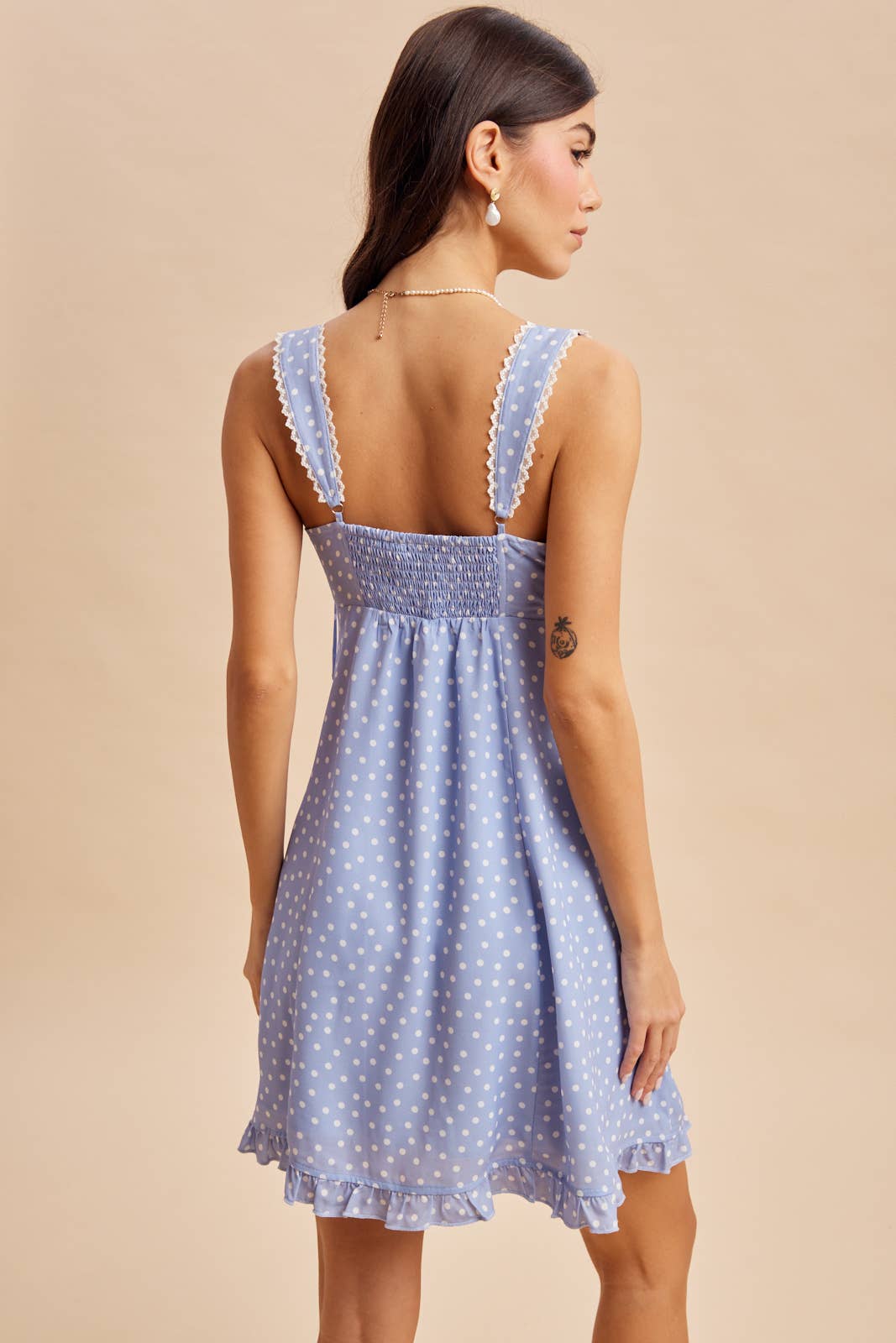 Polka Dot Mini Dress