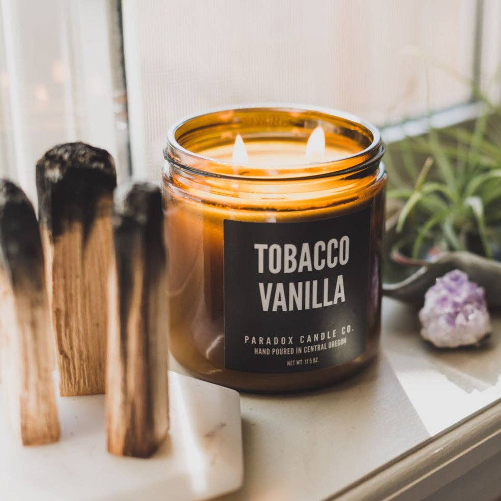 Tobacco + Vanilla Candle 8Oz