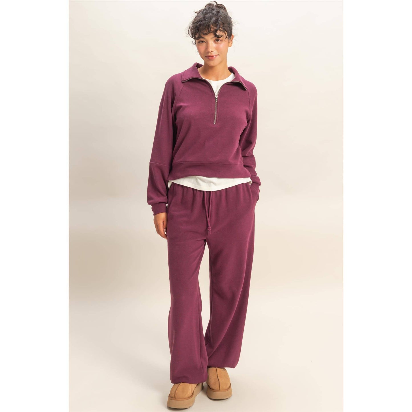 Soft Ribbed Drawstring Jogger Pants (COMING SOON)