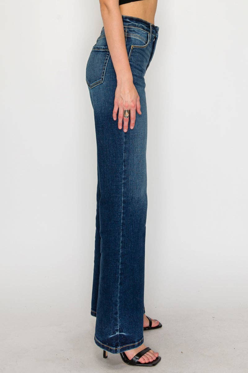 Tummy Control High Rise Holly Flare Jeans