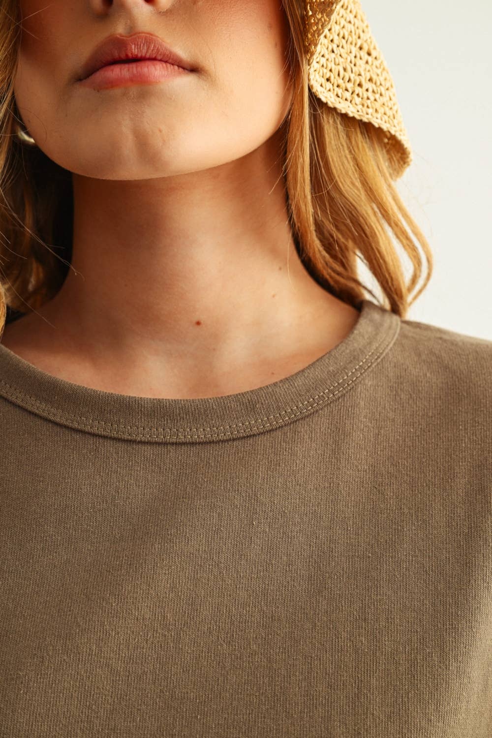 Natural Cotton Basic Top