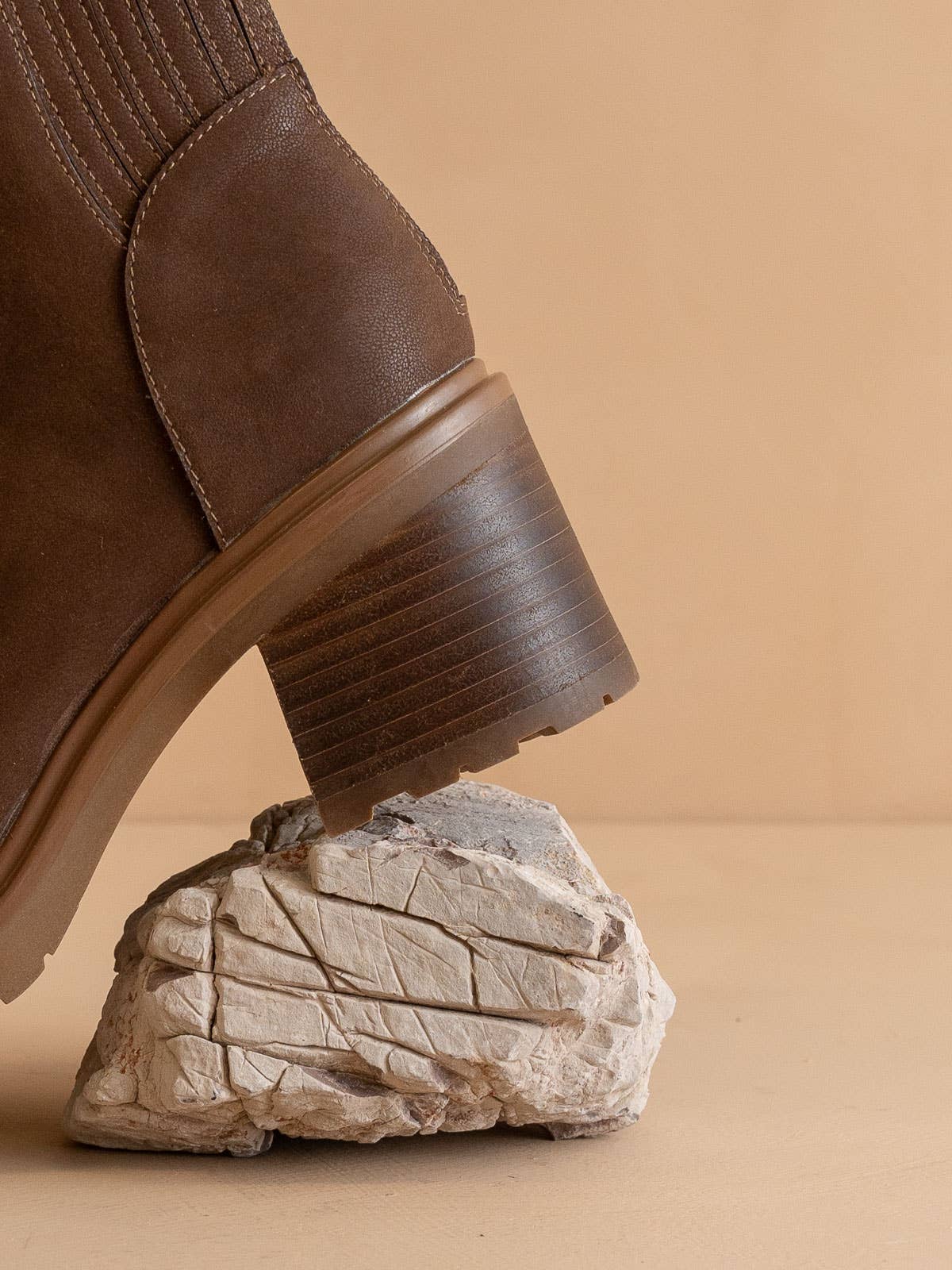 The Megan | Coffee Lug Chelsea Bootie