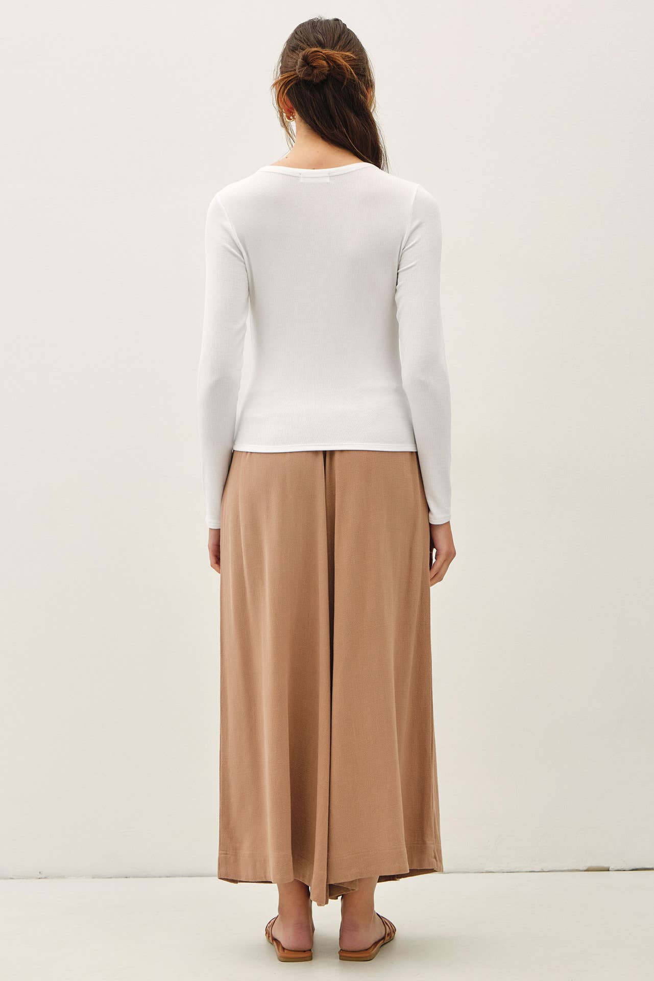 Cropped Palazzo Pants