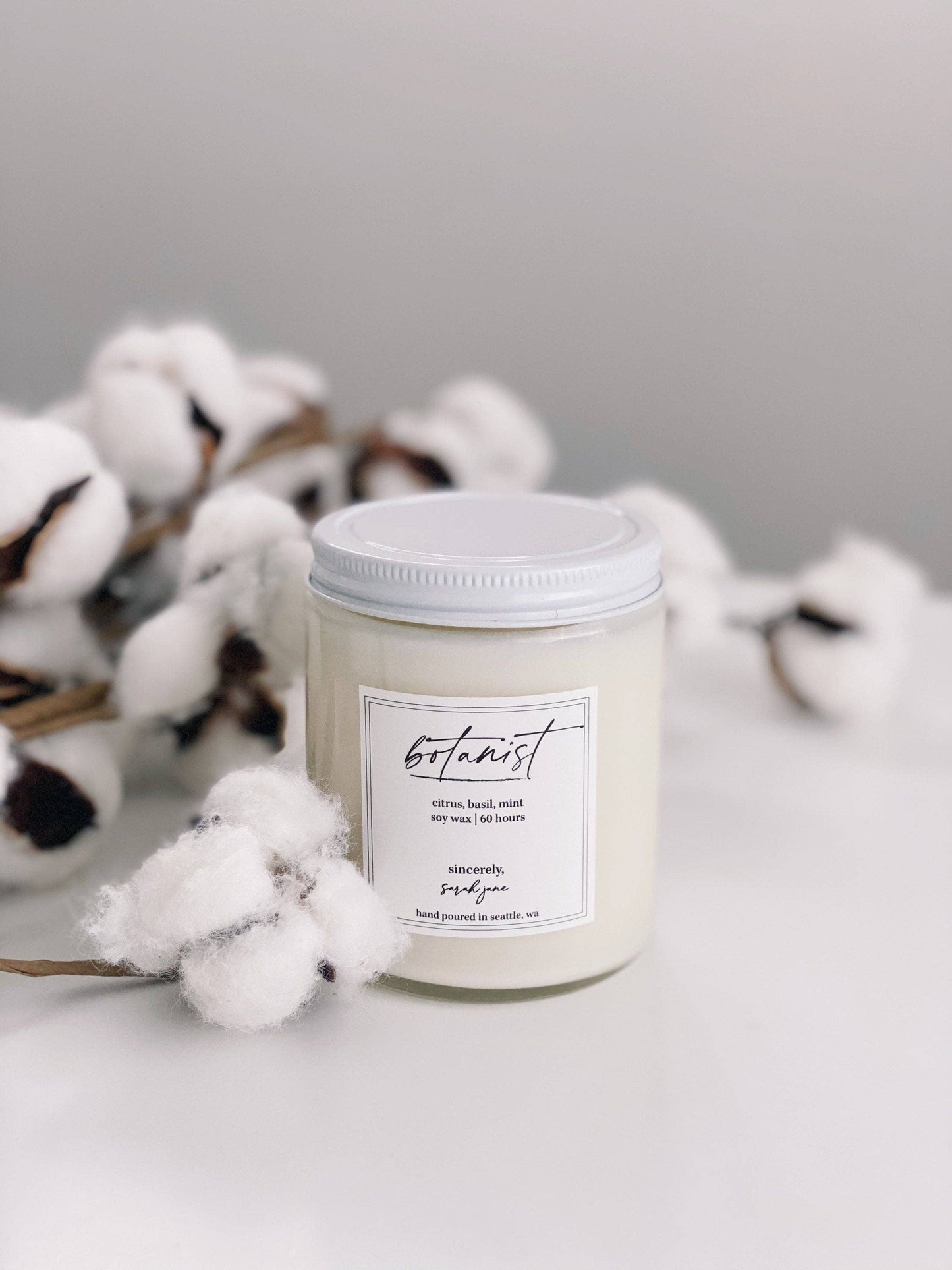 Botanist Candle - Citrus, Basil, Mint
