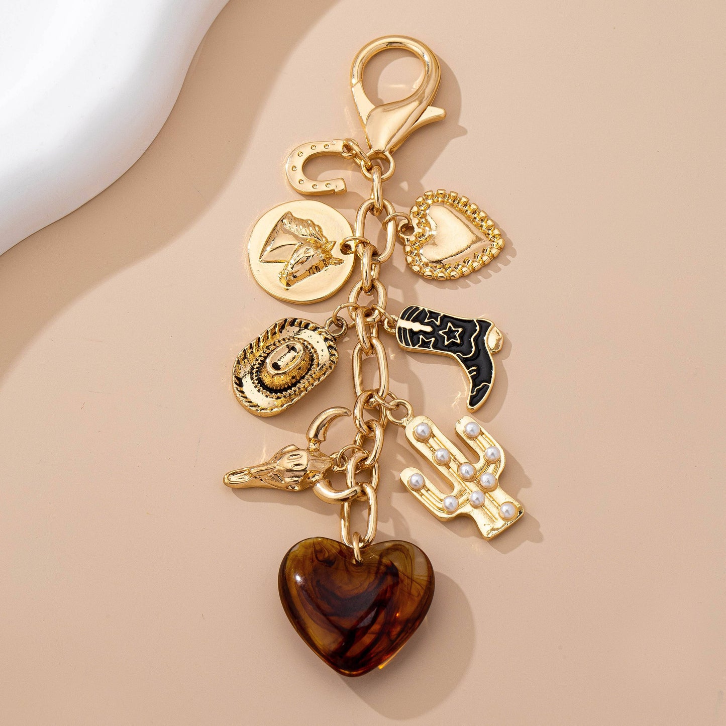 Western Style Bag Charm