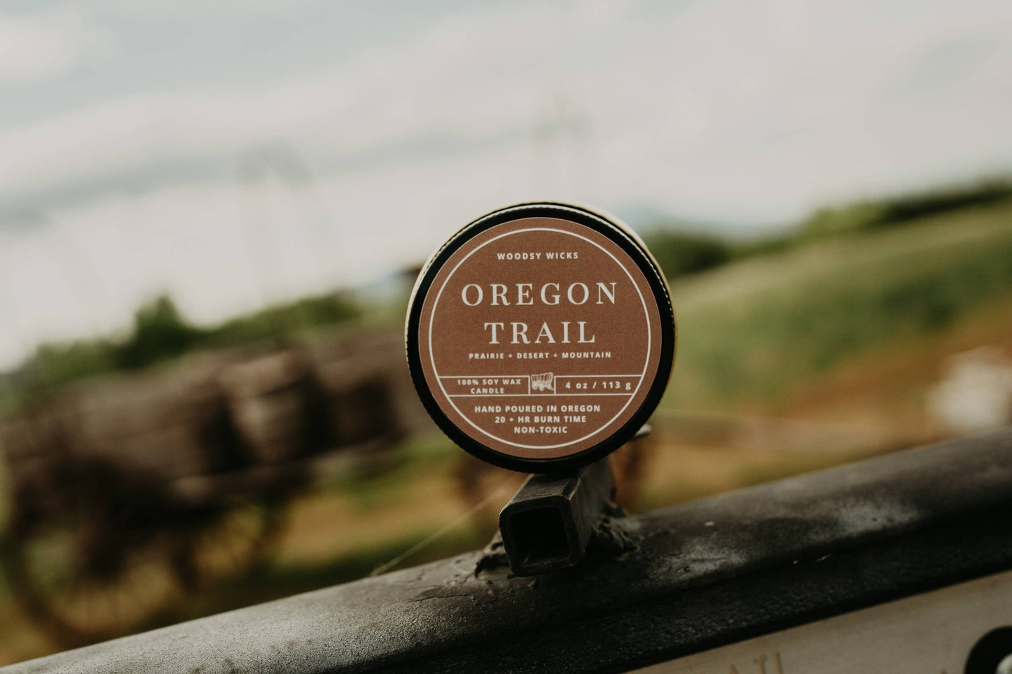 Oregon Trail Candle