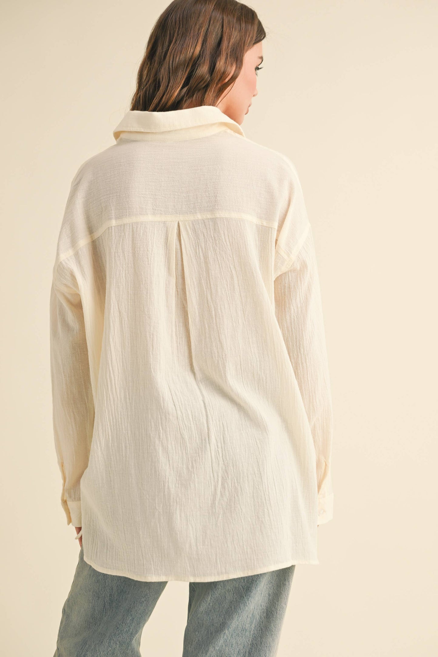Basic Cotton Button Down Shirt