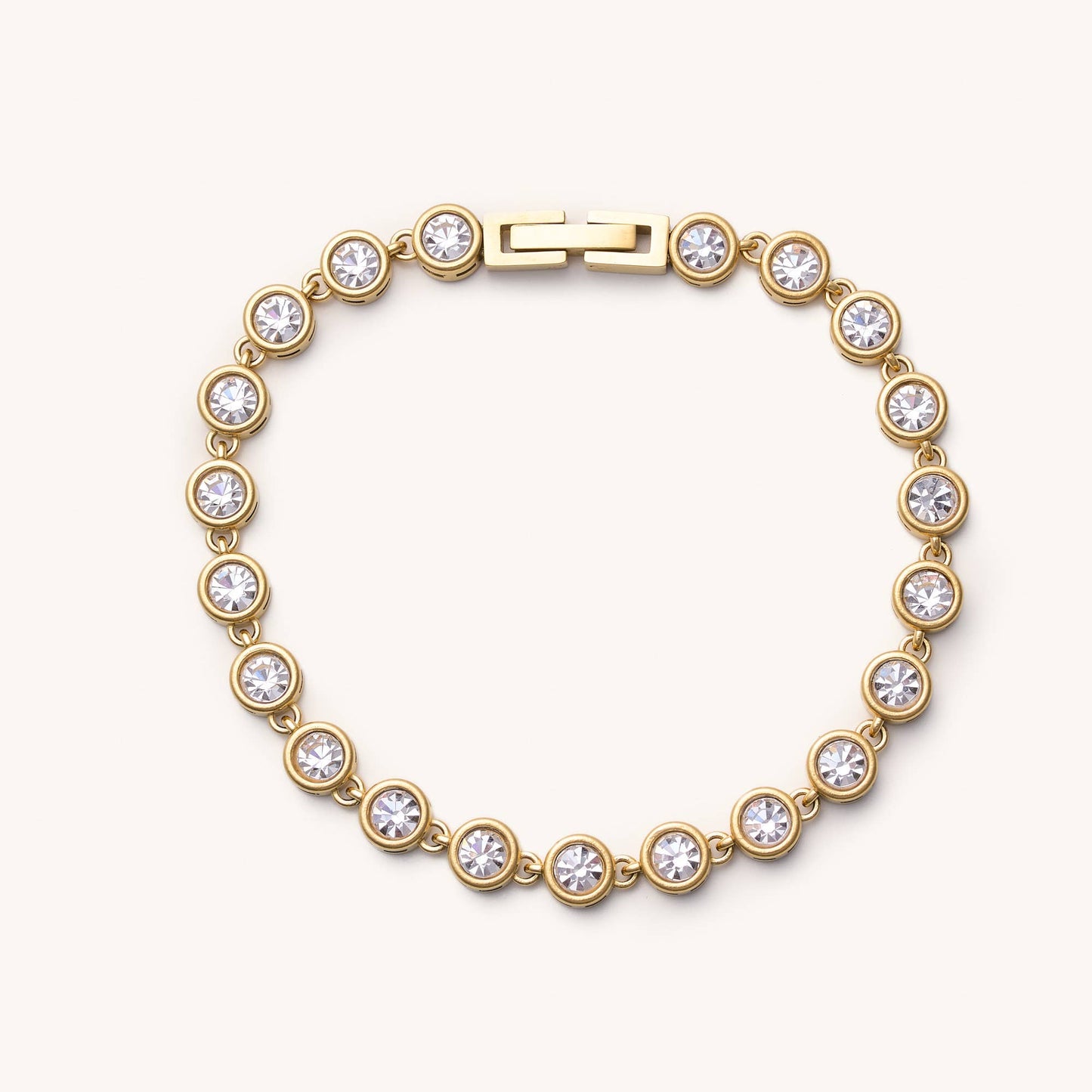 Evie Circle Diamond Bracelet