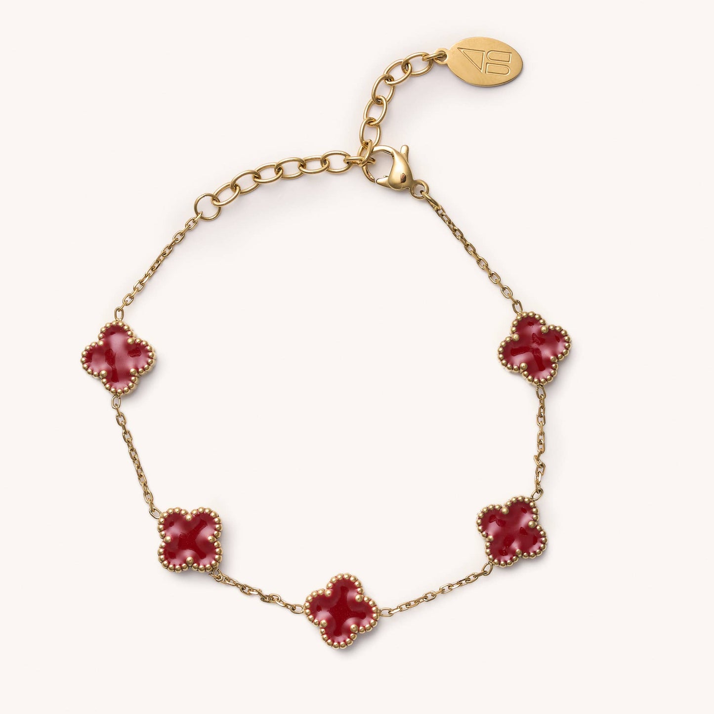 Red Mini Flora Bracelet