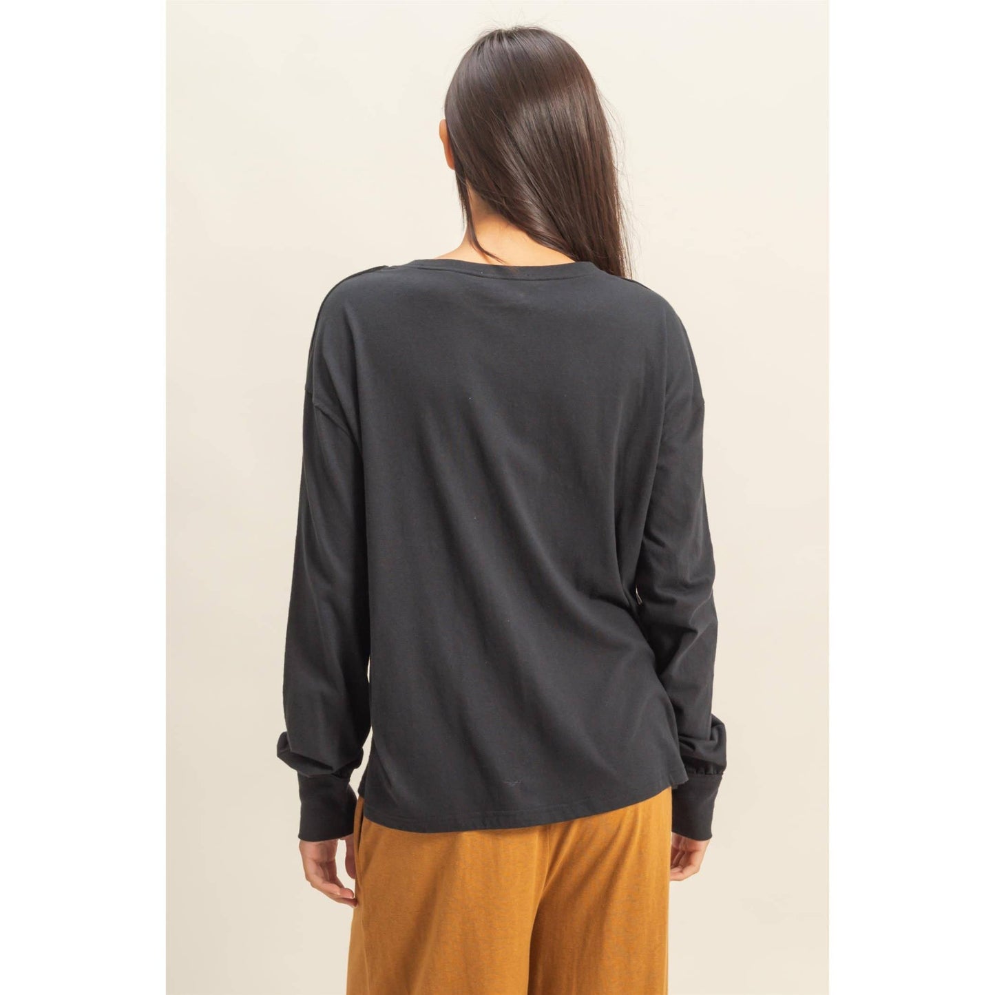 Long Sleeve Pocket T-Shirt