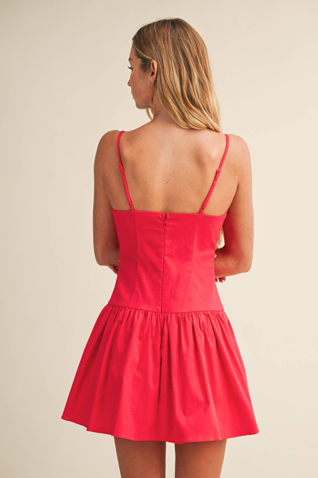 Drop Waist Skort Dress