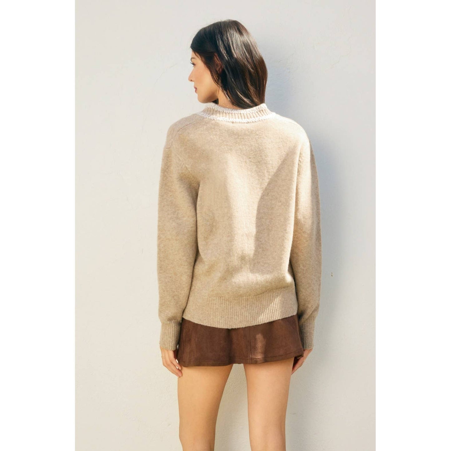Dune Reverie Suede Mini Skirt