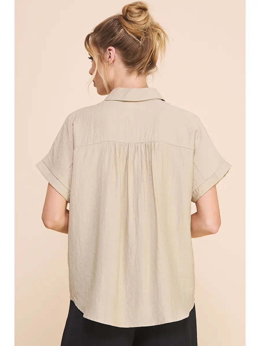 Button Down Top