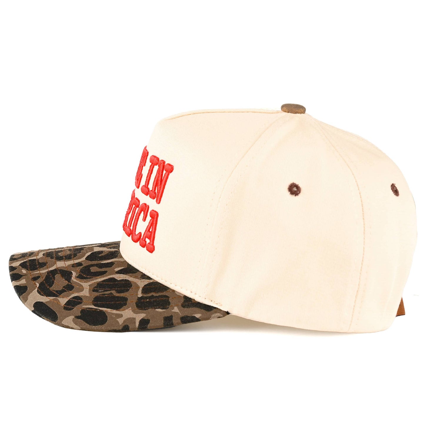 C.C MADE IN AMERICA Leopard Trucker Hat