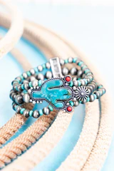 Cactus Stacker Bracelet