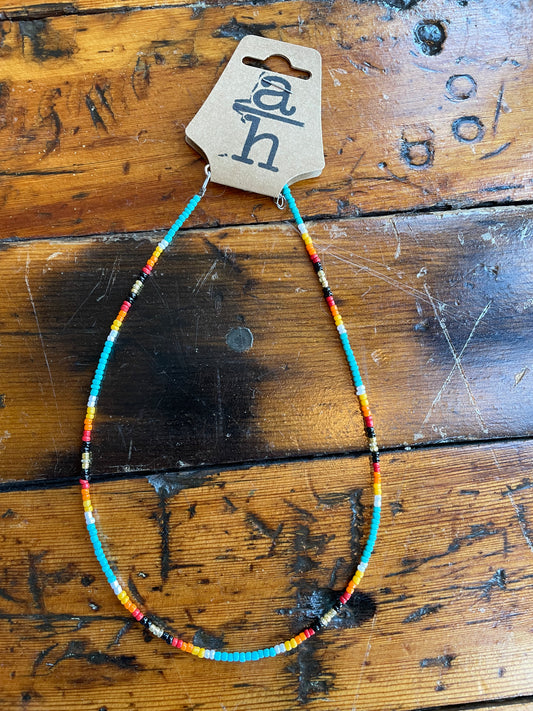 Turquoise Sarape Chocker