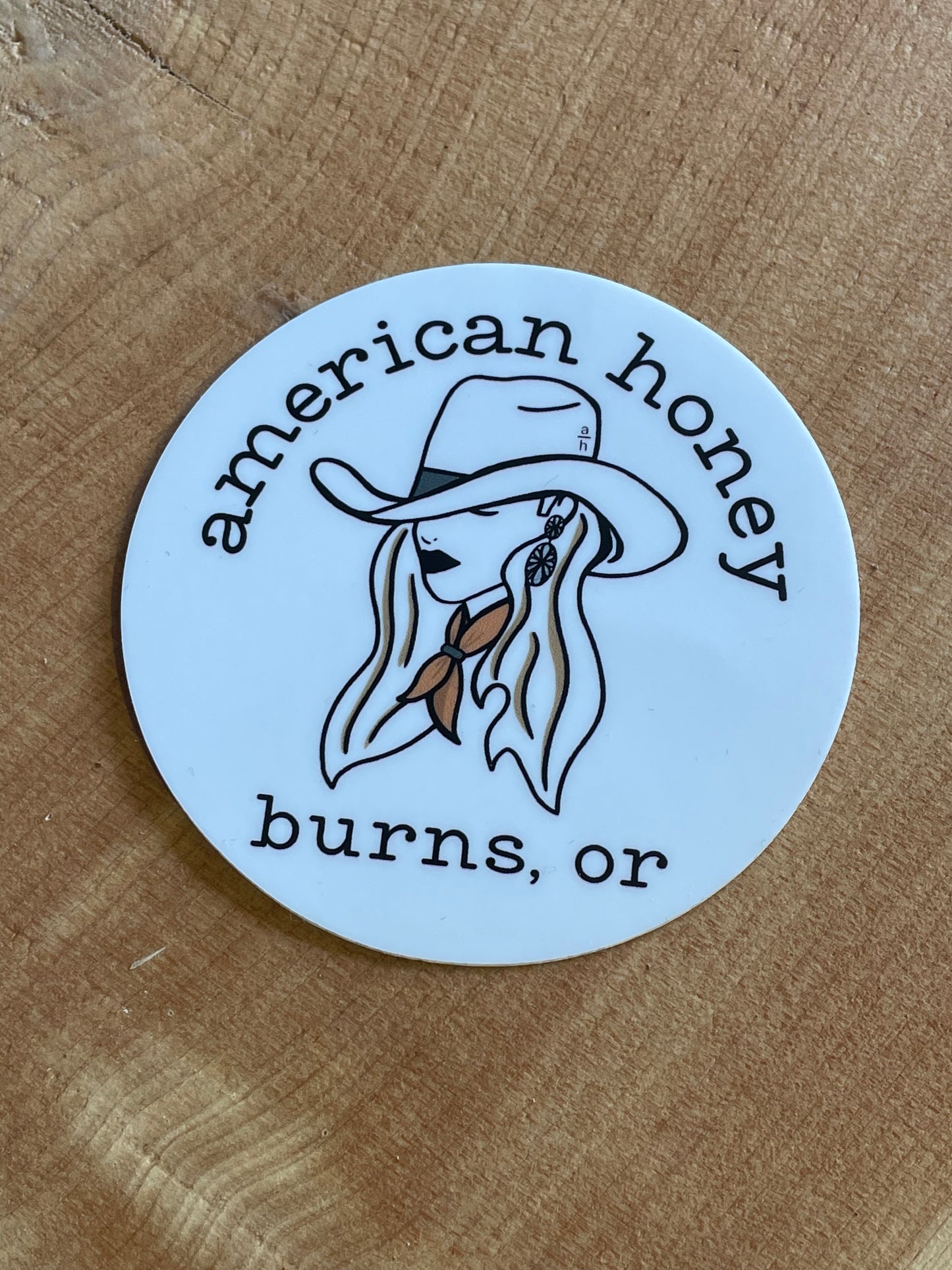 American Honey Stickers