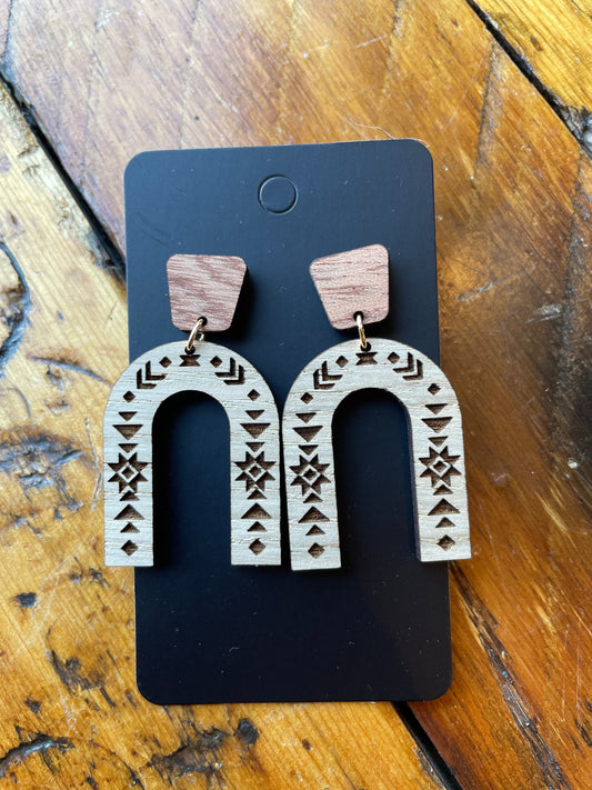 Western Arches Drop Earrings