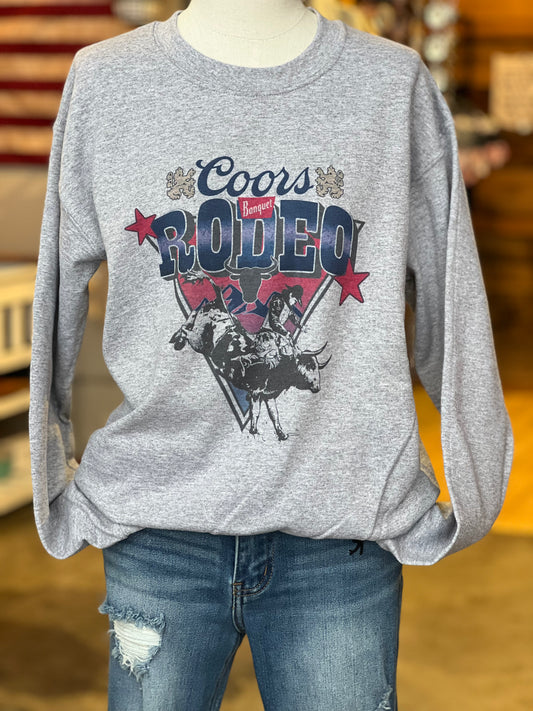 Coors Banquet Rodeo Crew Neck
