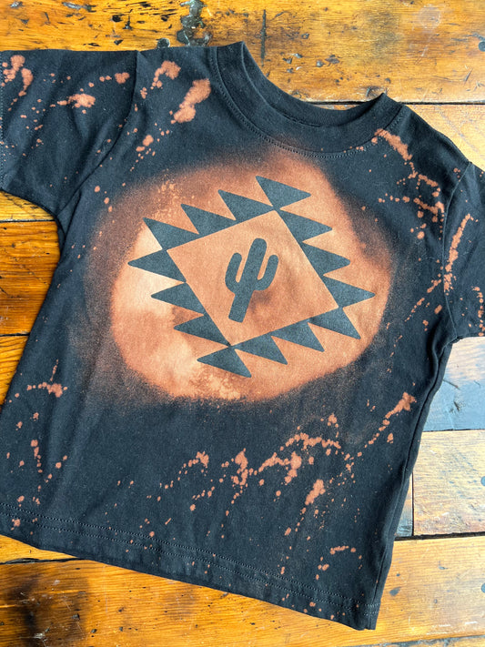 Bleached Aztec Graphic