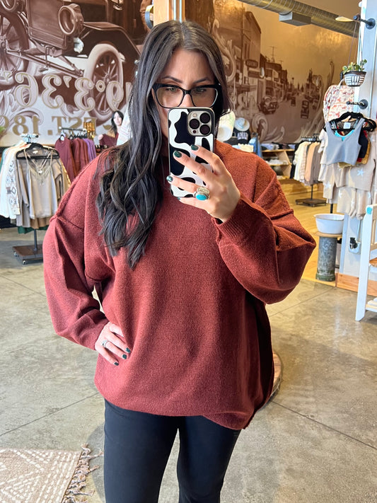 Oversized Knit Sweater